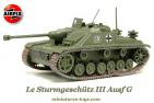 Le kit du char allemand Sturmgeschutz III Ausf G par Airfix au 1/76e