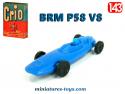 La BRM P58 V8 bleue en miniature de la lessive Crio au 1/43e
