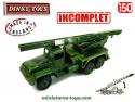 Le camion International lance missile Honest John de Dinky Toys au 1/50e