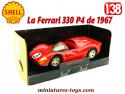 La Ferrari 330 P4 de 1967 miniature pour Shell Collection Classico au 1/38e