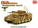 Le char Bergepanther Ausf G miniature par Ixo Models au 1/72e