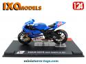 La moto Suzuki GSV-R de K Roberts en miniature par Ixo Models au 1/24e