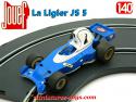 La Formule 1 Ligier JS 5 en miniature pour circuit routiers Jouef au 1/40e