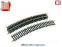 Un lot 5 de rails courbes Jouef n°4870 pour trains miniatures au H0 HO