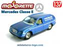 Le break Mercedes Classe E Assistance en miniature de Majorette au 1/37e