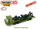 Le camion militaire transport d'avion miniature de Matchbox au 1/50e incomplet