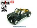 Le cabriolet 1303 Coccinelle Volkswagen miniature de Polistil au 1/25e incomplet