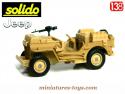 La Jeep Willys commando LRDG miniature de Solido au 1/38e