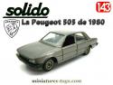 La Peugeot 505 en voiture miniature par Solido au 1/43e