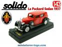 La Packard Sedan Eight 1937 en miniature Solido Âge d'or au 1/43e