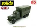 Le GMC CCKW 353 6x6 cabine tôlée Shelter en miniature de Solido au 1/50e