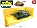 Le char français AMX 30 A1 en miniature militaire de Solido au 1/50e