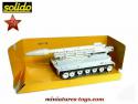 L'automoteur lance missile russe PT76 blanc en miniature de Solido au 1/50e