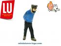 Le Capitaine Haddock en figurine plastique Tintin distribué par LU
