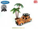 La Coccinelle Safari orange de Volkswagen en miniature par Welly au 1/32e