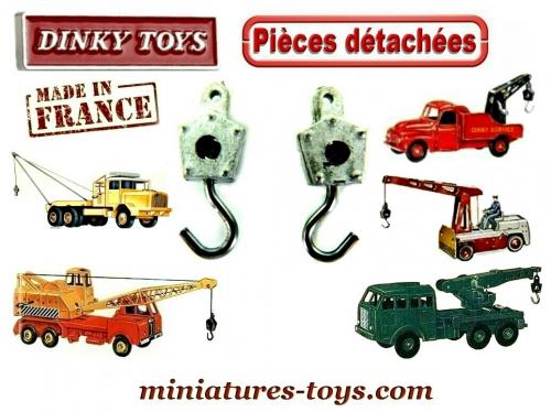 Le crochet de d panneuse ou de grue miniature Dinky Toys en m tal