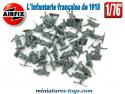 Les soldats français de la première guerre mondiale en figurines Airfix au 1/76e