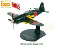 Le chasseur zéro Mitsubishi J2M3 Raiden en miniature métal Ixo model au 1/72e