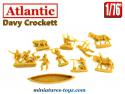 La vie de Davy Crockett en figurines Atlantic au 1/76e