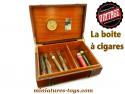 Une belle boite a cigares vintage en bois des années 1960
