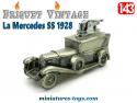 La Mercedes SS 1928 en voiture miniature métal servant de briquet au 1/43e