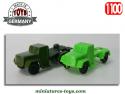 Un lot de 2 camions miniatures made in Germany au H0 HO 1/100e