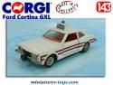 La Ford Cortina GXL Police en miniature par Corgi au 1/43e