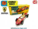 La Ferrari F1 en voiture miniature par Corgi Toys au 1/43e