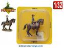 La figurine de Belle Starr à cheval dans l'Ouest américain par Del Prado au 1/32e
