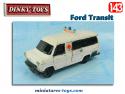 Le Ford Transit Van ambulance miniature de Dinky Toys England au 1/43e