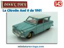 La Citroën Ami 6 miniature de Dinky Toys France au 1/43e
