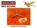 Le kit de rénovation du Messerschmitt BF109E miniature de Dinky Toys England