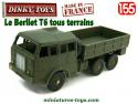 Le camion militaire Berliet T6 6x6 miniature de Dinky Toys France au 1/55e