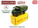 Le camion militaire Unimog Mercedes Benz en miniature Dinky Toys au 1/50e