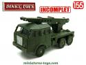 Le camion militaire de dépannage Berliet 6x6 TBU Dinky Toys au 1/55e incomplet