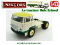 Le tracteur Unic Esterel BP en miniature de Dinky Toys au 1/43e