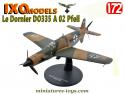 Le Dornier DO335 A 02 en avion miniature métal par Ixo Models au 1/72