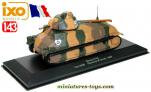 Le char français Somua S-35 de 1940 en miniature par Eaglemoss au 1/43e