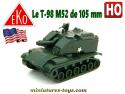 Le canon automoteur T-98 M52 en miniature militaire Eko au 1/88e H0 HO