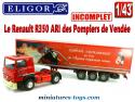 Le Renault R350 ARI des Pompiers de Vendée miniature par Eligor LBS au 1/43e