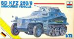 Le kit de l'Hanomag SdKfz 250/9 a tourelle par Esci au 1/72e