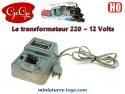 Le transformateur électrique 220 volts Norm-Elec Transfo de Gégé en panne