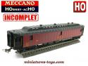 Le Fourgon Postale Sncf miniature par Hornby France au HO H0 incomplet