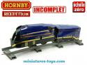 La locomotive vapeur mécanique carénée Hornby Hachette éch O incomplète