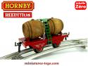 Le wagon Bi-Foudres en miniature par Hornby Hachette échelle 0 O