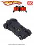 La Batmobile du film The dark night en miniature par Hot-Wheel au 1/65e