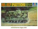 Le kit du char Patton M47 par Italeri au 1/35e