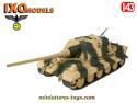 Le Panzerjager Jagdtiger Tiger Ausf B miniature par Ixo Models Altaya au 1/43e