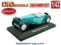 La Bugatti Royale Esders de 1927 miniature par Ixo Models au 1/43e incomplète