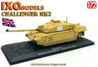 Le char anglais Challenger 2 en miniature par Ixo Models au 1/72e